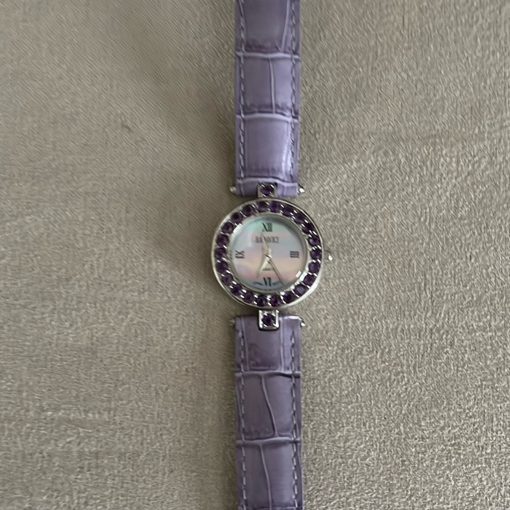 Amethyst watch by Badavici Designs